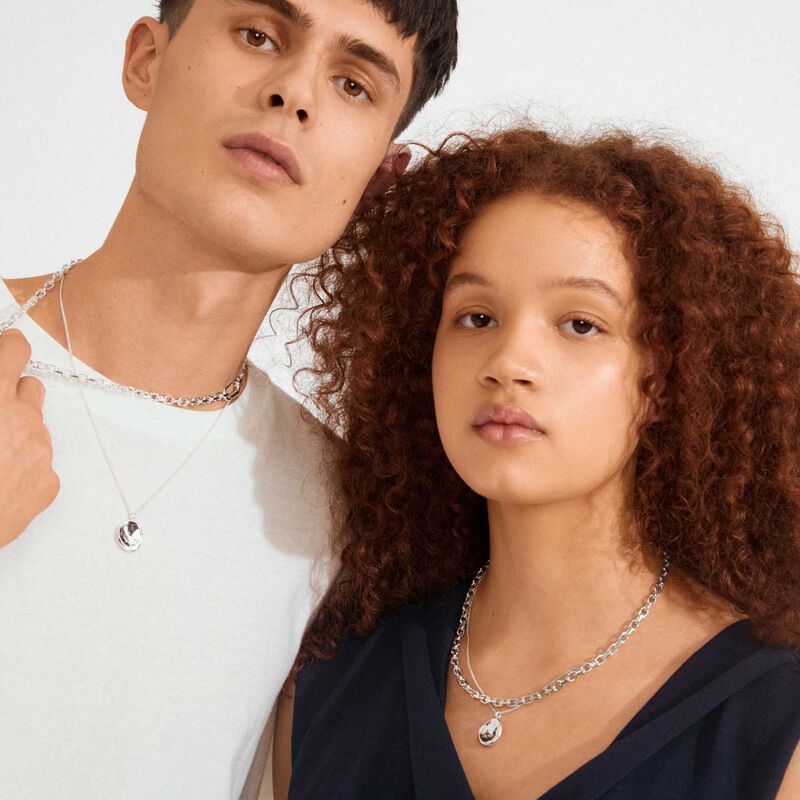 Pilgrim Sparkle Necklace Set image number 1